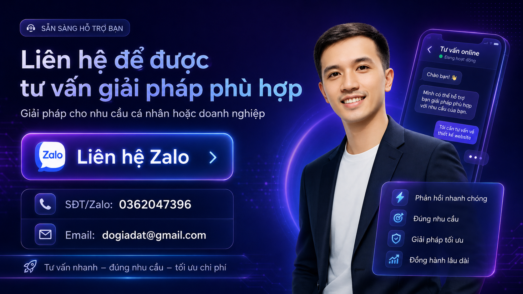 Liên hệ tư vấn Đỗ Gia Đạt
