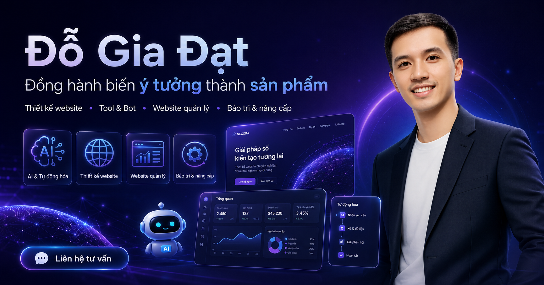 Đỗ Gia Đạt - Biến ý tưởng thành sản phẩm
